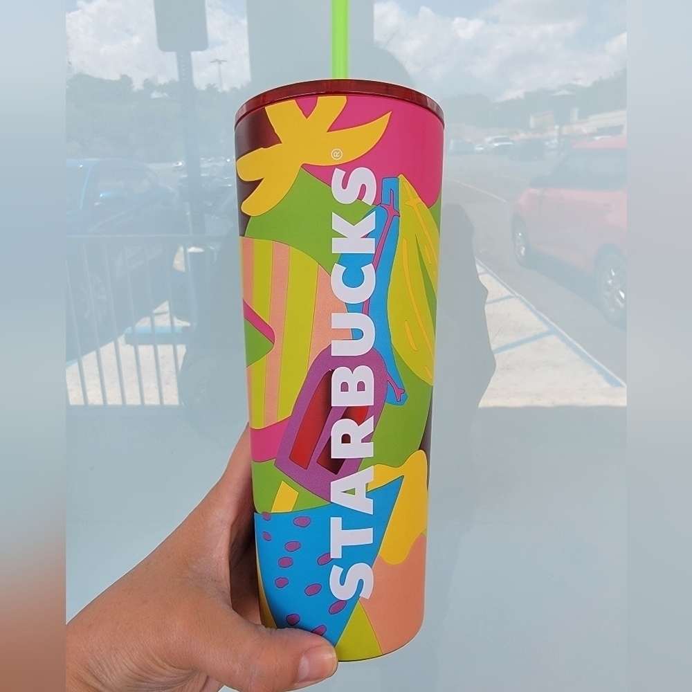 NWT Starbucks 2023 LATAM Release Stainless Steel Venti Tumbler Cup